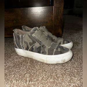 Camouflage Slip-On Sneakers
